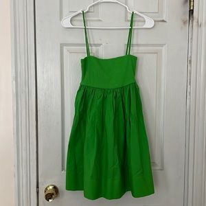 Zara mini green dress